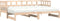 vidaXL - Slaapbank - met - onderschuifbed - 90x190 - cm - massief - grenenhout