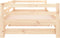 vidaXL - Slaapbank - met - onderschuifbed - 90x190 - cm - massief - grenenhout