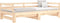 vidaXL - Slaapbank - met - onderschuifbed - 90x190 - cm - massief - grenenhout