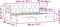 vidaXL - Slaapbank - met - onderschuifbed - 90x190 - cm - massief - grenenhout - wit