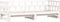 vidaXL - Slaapbank - met - onderschuifbed - 90x190 - cm - massief - grenenhout - wit