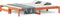 vidaXL - Slaapbank - met - onderschuifbed - 90x190 - cm - massief - grenenhout