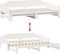 vidaXL - Slaapbank - met - onderschuifbed - 90x190 - cm - massief - grenenhout - wit