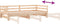 vidaXL - Slaapbank - met - onderschuifbed - 90x190 - cm - massief - grenenhout