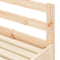 vidaXL - Slaapbank - met - onderschuifbed - 90x190 - cm - massief - grenenhout