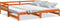 vidaXL - Slaapbank - met - onderschuifbed - 90x200 - cm - massief - grenenhout