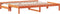 vidaXL - Slaapbank - met - onderschuifbed - 90x200 - cm - massief - grenenhout