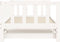 vidaXL - Slaapbank - met - onderschuifbed - 90x200 - cm - massief - grenenhout - wit