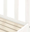 vidaXL - Slaapbank - met - onderschuifbed - 90x200 - cm - massief - grenenhout - wit
