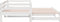 vidaXL - Slaapbank - met - onderschuifbed - 90x200 - cm - massief - grenenhout - wit