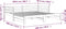 vidaXL - Slaapbank - met - onderschuifbed - 90x200 - cm - massief - grenenhout