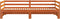 vidaXL - Slaapbank - met - onderschuifbed - 90x200 - cm - massief - grenenhout