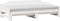 vidaXL - Slaapbank - met - onderschuifbed - 90x200 - cm - massief - grenenhout - wit