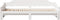 vidaXL - Slaapbank - met - onderschuifbed - 90x200 - cm - massief - grenenhout - wit