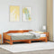 vidaXL - Slaapbank - met - onderschuifbed - 90x200 - cm - massief - grenenhout