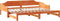 vidaXL - Slaapbank - met - onderschuifbed - 90x200 - cm - massief - grenenhout