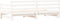 vidaXL - Slaapbank - met - onderschuifbed - 90x200 - cm - massief - grenenhout - wit