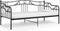 vidaXL - Slaapbank - metaal - zwart - 90x200 - cm