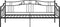 vidaXL - Slaapbank - metaal - zwart - 90x200 - cm