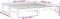 vidaXL - Slaapbank - uitschuifbaar - 2x(100x200) - cm - massief - grenenhout - wit