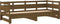 vidaXL - Slaapbank - uitschuifbaar - 2x(80x200) - cm - grenenhout - honingbruin