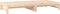vidaXL - Slaapbank - uitschuifbaar - 2x(80x200) - cm - massief - grenenhout