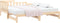 vidaXL - Slaapbank - uitschuifbaar - 2x(80x200) - cm - massief - grenenhout