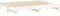 vidaXL - Slaapbank - uitschuifbaar - 2x(80x200) - cm - massief - grenenhout - wit