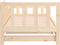 vidaXL - Slaapbank - uitschuifbaar - 2x(80x200) - cm - massief - grenenhout