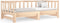 vidaXL - Slaapbank - uitschuifbaar - 2x(80x200) - cm - massief - grenenhout
