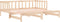 vidaXL - Slaapbank - uitschuifbaar - 2x(80x200) - cm - massief - grenenhout