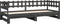 vidaXL - Slaapbank - uitschuifbaar - 2x(80x200) - cm - massief - grenenhout - wit