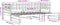 vidaXL - Slaapbank - uitschuifbaar - 2x(80x200) - cm - massief - grenenhout - wit