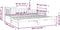 vidaXL - Slaapbank - uitschuifbaar - 2x(80x200) - cm - massief - grenenhout