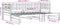 vidaXL - Slaapbank - uitschuifbaar - 2x(80x200) - cm - massief - grenenhout