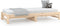 vidaXL - Slaapbank - uitschuifbaar - 2x(80x200) - cm - massief - grenenhout