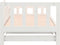 vidaXL - Slaapbank - uitschuifbaar - 2x(80x200) - cm - massief - grenenhout - wit