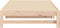 vidaXL - Slaapbank - uitschuifbaar - 2x(80x200) - cm - massief - grenenhout