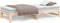 vidaXL - Slaapbank - uitschuifbaar - 2x(80x200) - cm - massief - grenenhout