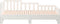 vidaXL - Slaapbank - uitschuifbaar - 2x(80x200) - cm - massief - grenenhout - wit