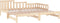 vidaXL - Slaapbank - uitschuifbaar - 2x(90x200) - cm - massief - grenenhout