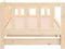 vidaXL - Slaapbank - uitschuifbaar - 2x(90x200) - cm - massief - grenenhout