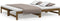 vidaXL - Slaapbank - uitschuifbaar - grenenhout - honingbruin - 2x(90x190) - cm