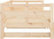 vidaXL - Slaapbank - uitschuifbaar - massief - grenenhout - 2x(80x200) - cm