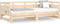 vidaXL - Slaapbank - uitschuifbaar - massief - grenenhout - 2x(90x190) - cm