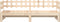 vidaXL - Slaapbank - uitschuifbaar - massief - grenenhout - 2x(90x190) - cm