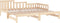 vidaXL - Slaapbank - uitschuifbaar - massief - grenenhout - 2x(90x190) - cm