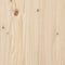 vidaXL - Slaapbank - uitschuifbaar - massief - grenenhout - 2x(90x190) - cm