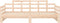 vidaXL - Slaapbank - uitschuifbaar - massief - grenenhout - 2x(90x190) - cm