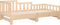 vidaXL - Slaapbank - uitschuifbaar - massief - grenenhout - 2x(90x190) - cm